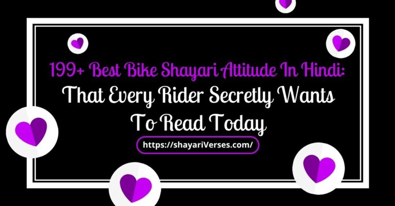 199+ Best Bike Shayari Attitude In Hindi: That Every Rider Secretly Wants To Read Today